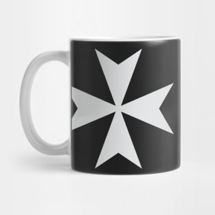 Cross of Saint John / Maltese cross (silver) Mug